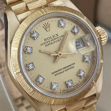 rolex datejust lady con brillanti|lady datejust rolex.